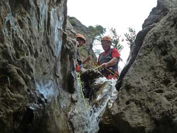 Blick in die Schlucht