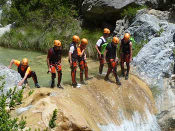 Wildwasser Andalusien