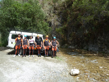 Almanchares Schlucht