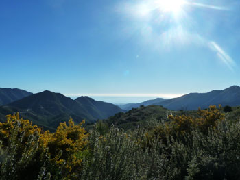 Blick auf das Mittelmeer