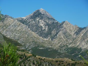 Blick auf den El Lucero