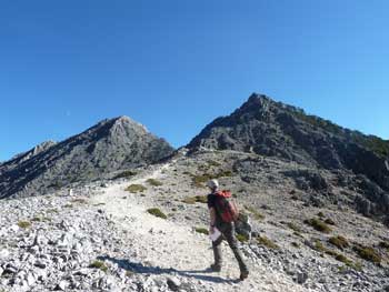 Wanderweg zum El Lucero